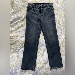GAP 10/30 Women’s Black hawk  high rise straight Jeans